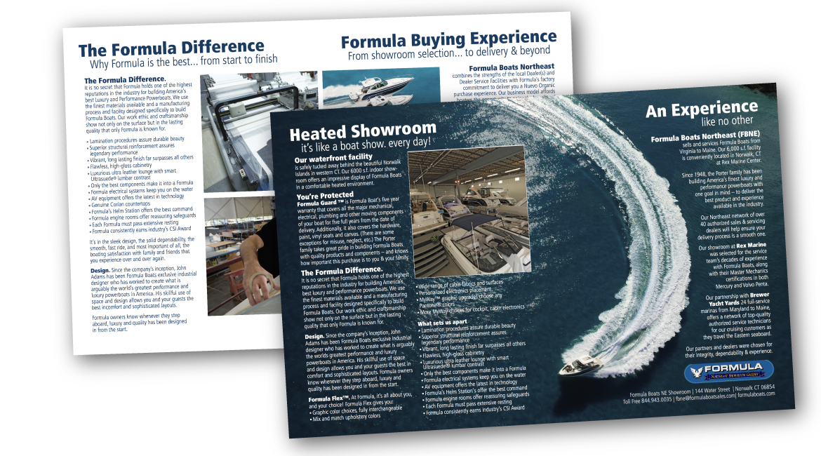 Formula Boats USA Brochure