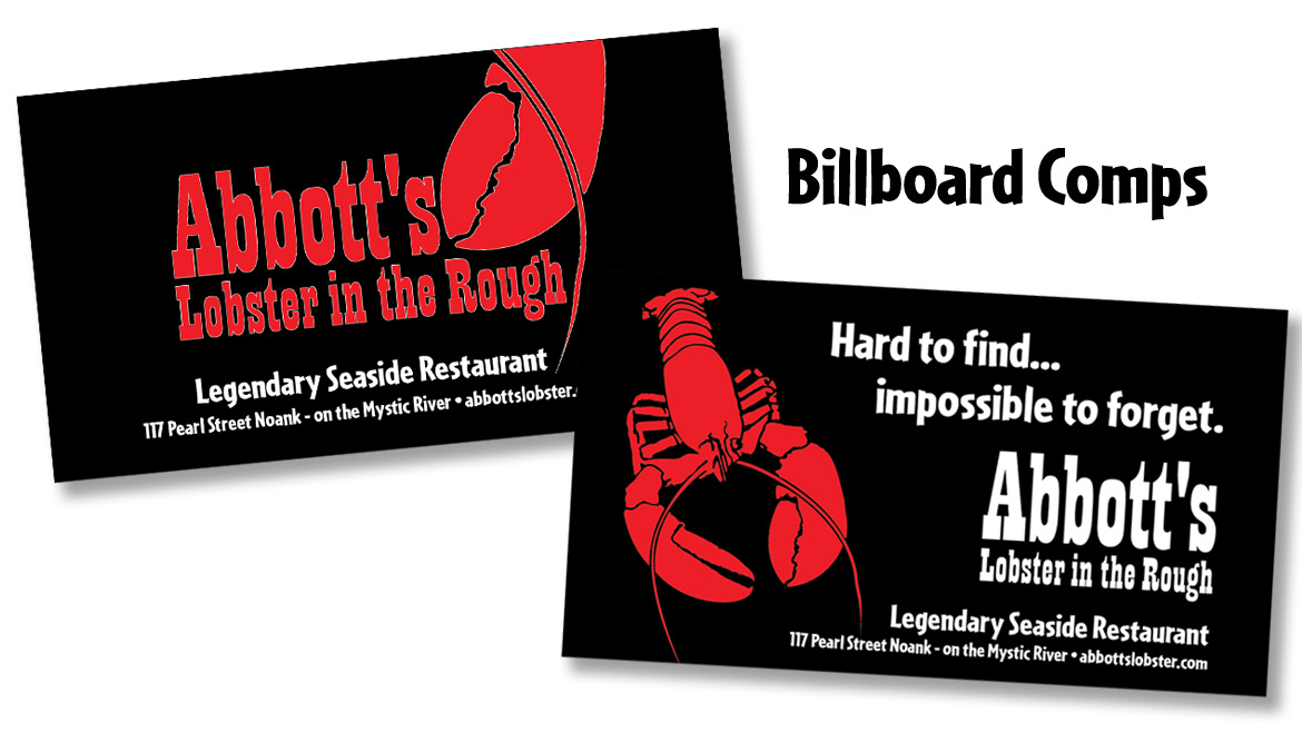 Abbotts Lobster Billboard Campaign